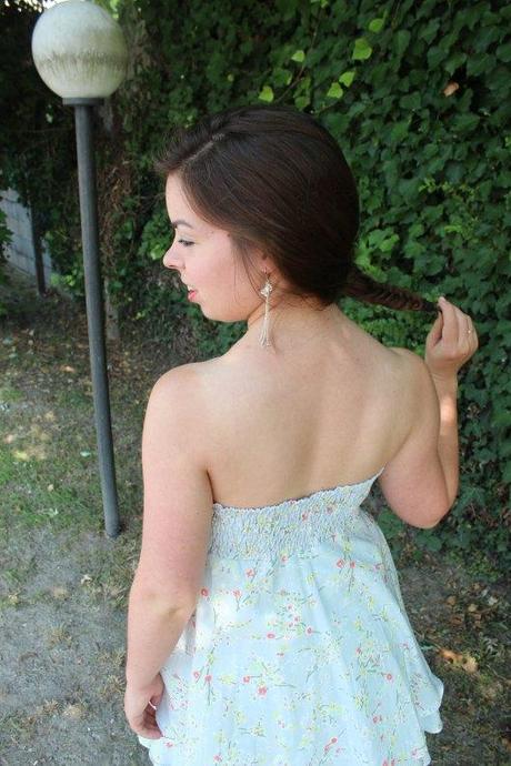 Des fleurs, des papillons, des volants… la robe parfaite ! Robe bustier fleurie burda 122 - mai 2013 - les lubies de louise (2 sur 13)