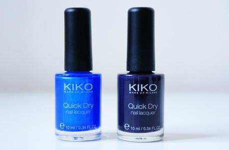 Kiko Quick Dry NailLaquer Vernis test avis swatch
