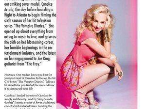 Ian ,Nina & Candice : Couvertures de Magazines Ian ,Nina & Candice : Couvertures de Magazines