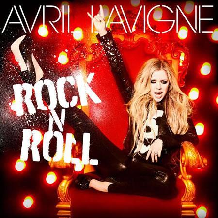 Avril Lavigne pochette du single Rock N Roll photo © DR