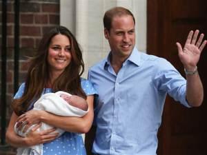 What a pressure d’être toujours en représentation Kate and William Baby