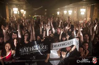 Deathgaze : le concert Deathgaze : le concert
