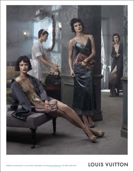 L'intégralité de la nouvelle campagne Louis Vuitton pour l'hiver prochain...