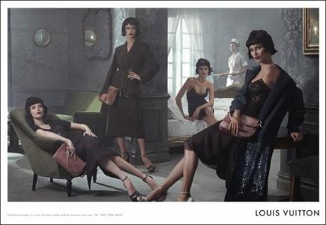 L'intégralité de la nouvelle campagne Louis Vuitton pour l'hiver prochain...