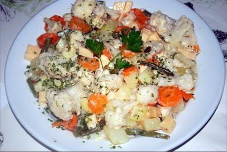 Salade végétarienne aux légumes salade végétariènne 2