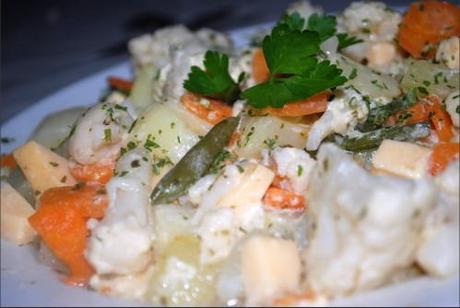 Salade végétarienne aux légumes salade végétariènne4