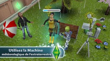 Les Sims Gratuit sur iPhone : « rencontrez vos voisins »...