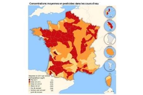 Les zones les plus touchées sont les grandes régions céréalières, maraîchères ou viticoles. - SoeS Les zones les plus touchées sont les grandes régions céréalières, maraîchères ou viticoles. - SoeS