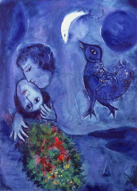 Chagall entre guerre et paix, au Musée du Luxembourg (Paris 6) blue_landscape
