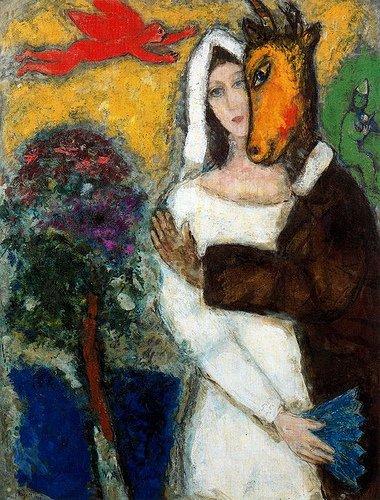 Chagall entre guerre et paix, au Musée du Luxembourg (Paris 6) songe d'une nuit d'été chagall