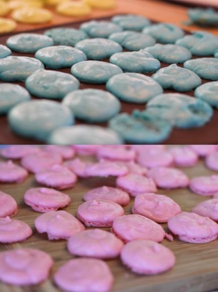 Recette, Trucs et Astuces (pis toute la!) pour des macarons parfaits macarons en preparation
