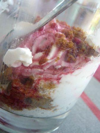 Dans ma cuisine : framboises à la chantilly spéculos framboise chantilly spéculos pâte spéculos (2)