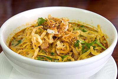 Recette cuine thaie, le Khao Soi