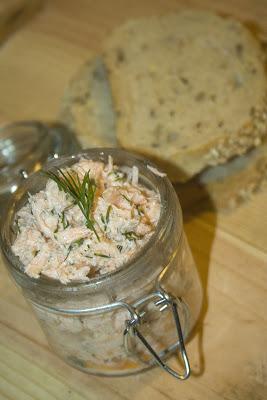 Rillettes de saumon alégée Rillettes de saumon alégée