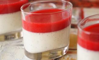 Panna Cotta Vanille Framboises Panna Cotta Vanille Framboises