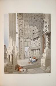 Livres-anciens-rhodes-boys Boys chromo2 196x300 Très bel ouvrage entièrement composé en chromolithographie dédié à l’architecture de Paris, Gand, Anvers, Rouen, Chartres, …