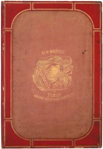 Livres-anciens-rhodes-boys Boys reliure 208x300 Très bel ouvrage entièrement composé en chromolithographie dédié à l’architecture de Paris, Gand, Anvers, Rouen, Chartres, …