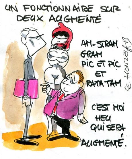 imgscan contrepoints 2013-2012 fonctionnaires Un fonctionnaire sur deux sera augmenté en 2014
