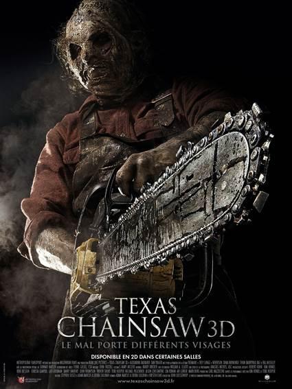 TEXAS CHAINSAW 3D : Leatherface revient aujourd’hui au cinéma TEXAS CHAINSAW 3D : Leatherface revient aujourd’hui au cinéma