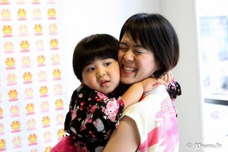 Anam Kawashima et sa fille
