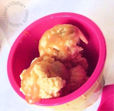 Glace au caramel au beurre salé ! glace caramel beurre salé (3)