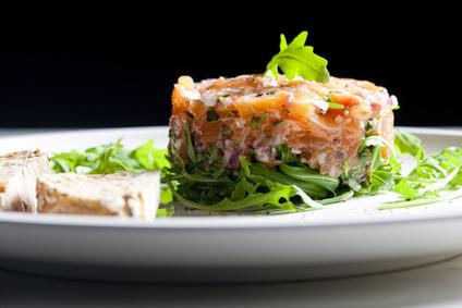 Tartare de saumon