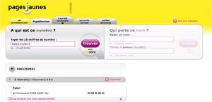 QuiDonc (annuaire inversé) est gratuit !