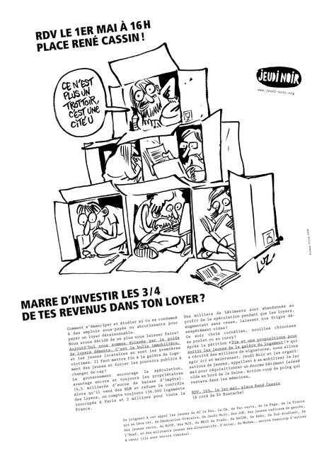 Affiche PDF Jeudi Noir 1er mai 2008