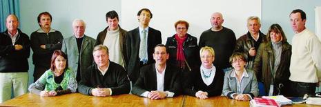 ACTUALITE REGION DE SAULIEU La nouvelle équipe organisatrice des Journées gourmandes est présidée par Samuel Galaud (photos E. Berthier)