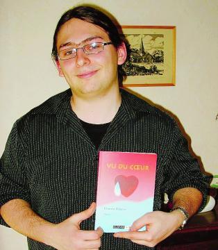 ACTUALITE REGION DE SAULIEU Damien a encore bien des projets d'écriture (photo E. Berthier)