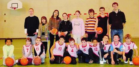 L'école de basket est vrai vivier de futur joueurs (photo E. B.)