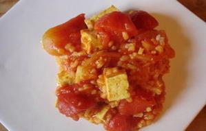 curry de tofu et tomates