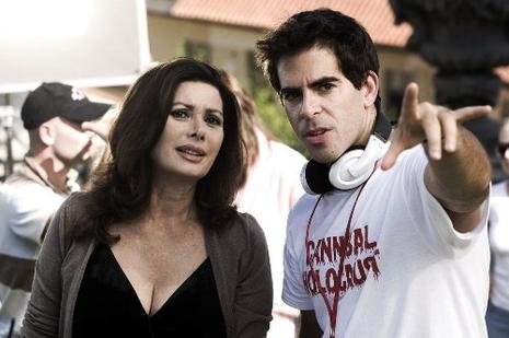 Le réalisateur Eli Roth & Edwige Fenech
