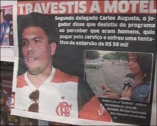 Mauvaise surprise pour Ronaldo: les prostituées étaient des travestis Ronaldo