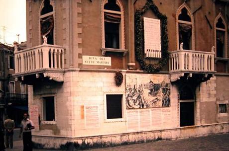 Les sept martyrs Riva dei sette Martiri