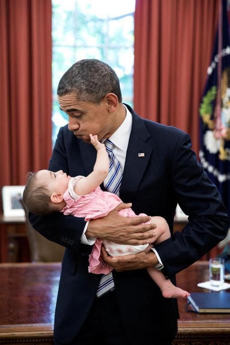 PHOTO Barack Obama : la jolie photo avec un bébé