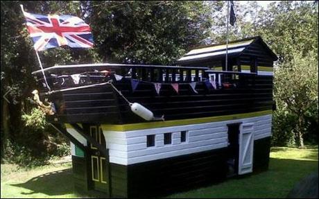 Les (bonnes) obsessions des Britanniques : la cabane au fond du jardin