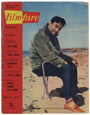Filmfare vintage : Dev Anand