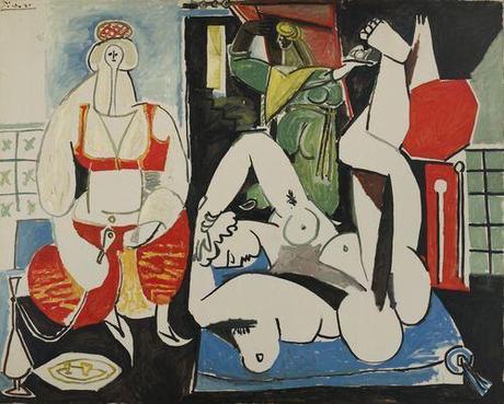 Pablo Picasso - Les femmes d'Alger (version H), 1955. Collection Ezra et David Nahmad. DR © Succession Picasso 2013