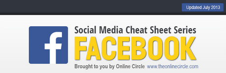 Les dimensions des éléments dans Facebook Infographie : les dimensions à connaître sur Facebook et Twitter (juillet 2013)