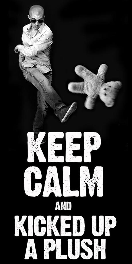Keep calm and ... kicked up a plush ! Keep calm and ... kicked up a plush !