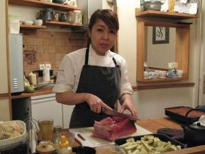 La chef Masayo Hashimoto