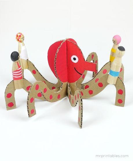 cardboard-octopus-with-peg-dolls