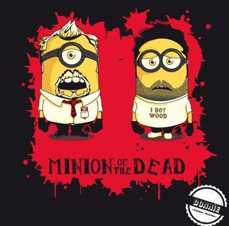 Les T-shirts « Minions parody » disponibles