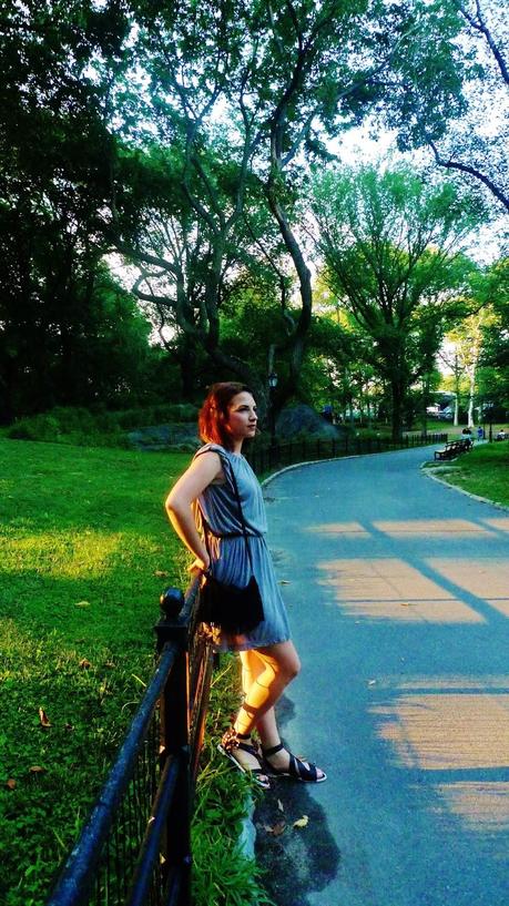 Sunset in Central Park Sunset in Central Park