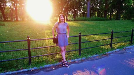 Sunset in Central Park Sunset in Central Park