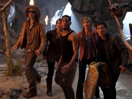 Percy Jackson - La mer des monstres - Photo Alexandra Daddario, Brandon T. Jackson, Logan Lerman, Cyclope