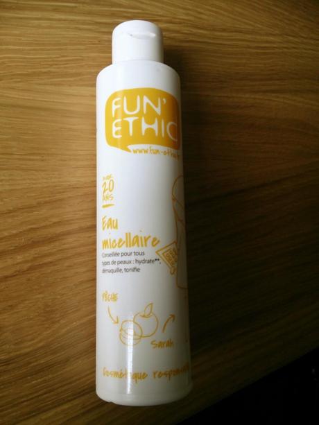J'ai testé pour vous... La marque Fun'Ethic : des cosmétiques bios et naturels J'ai testé pour vous... La marque Fun'Ethic : des cosmétiques bios et naturels