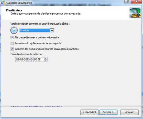 Comment sauvegarder et restaurer toutes les données de votre PC ? sauvegarde4 Comment sauvegarder et restaurer toutes les données de votre PC ?