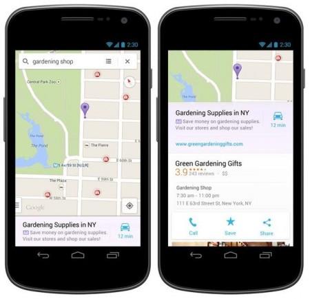 Google imposera bientôt la publicité dans son application Maps Publicité Google Maps